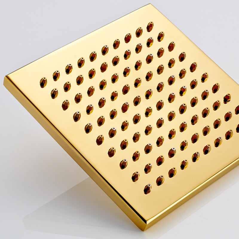 Royal Luxury Water Rainfall Gold Wall 8 inch Shower & Hand Held Shower