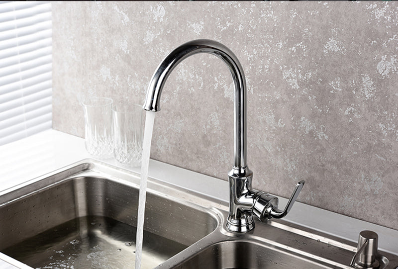Single Hole Basin Kitchen Tap Faucet