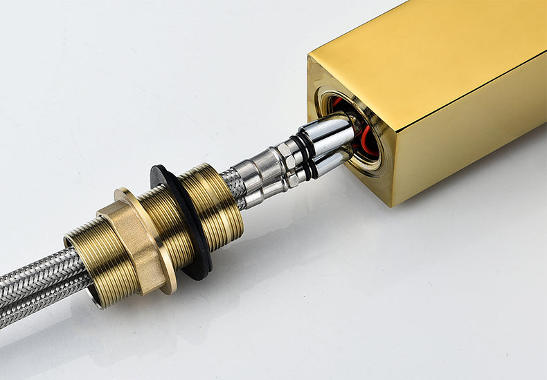 LED Crane Neck Sink Tap Faucet