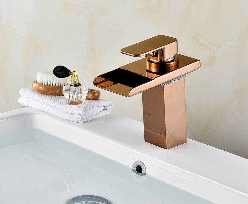 LED Crane Neck Sink Tap Faucet