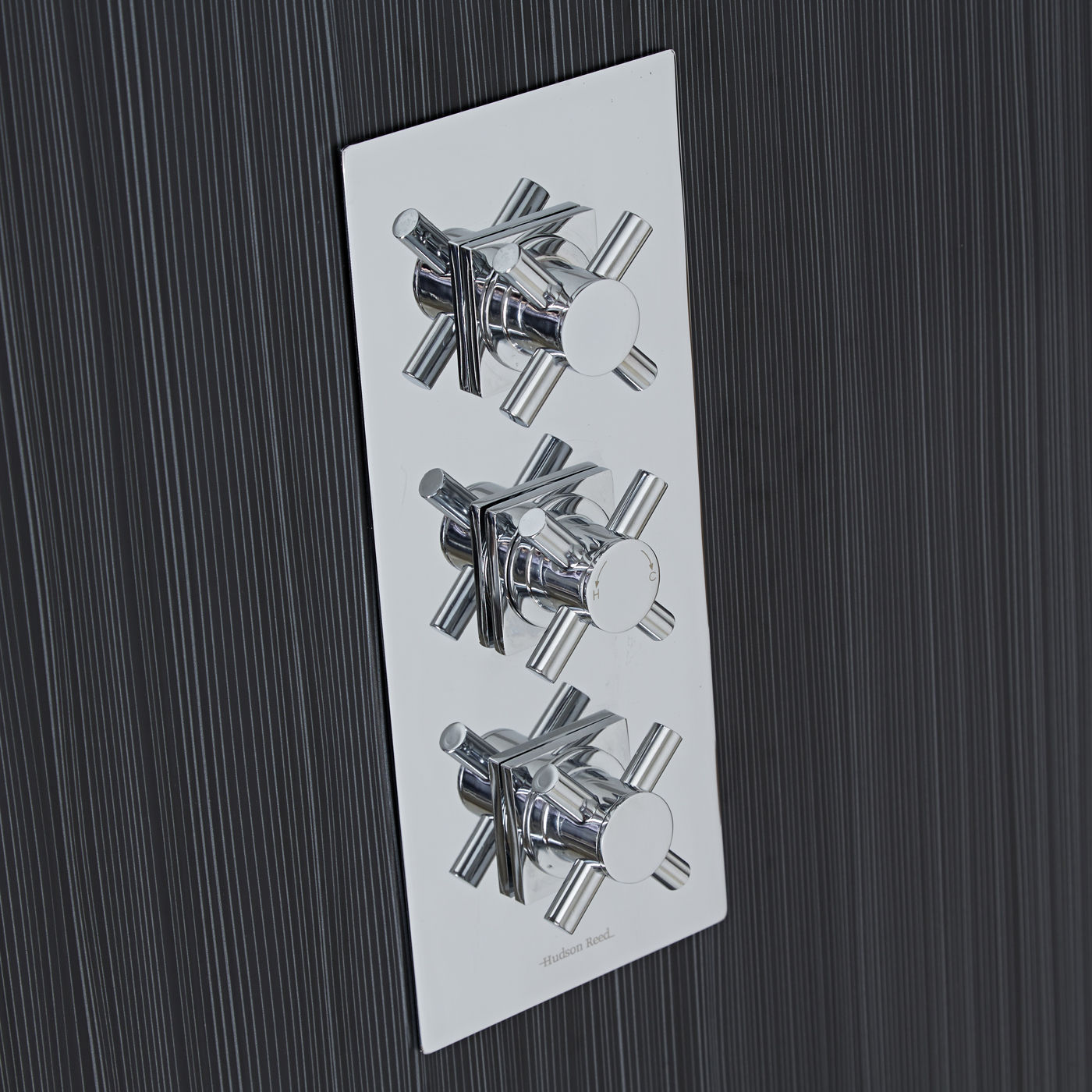 Lyon Crystal Thermostatic 3 Outlet Shower System Set