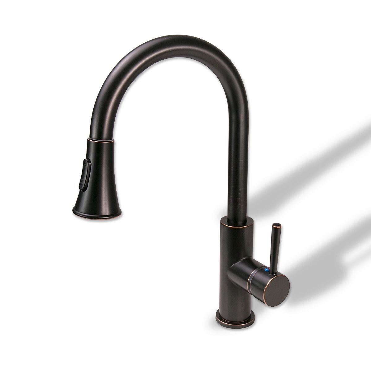 Juno Nancy Pull Down Spray Kitchen Sink Faucet Oil Rubbed Bronze