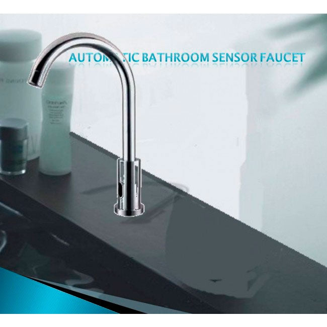 Long Neck Motion Sensor Kitchen and Bathroom Faucet