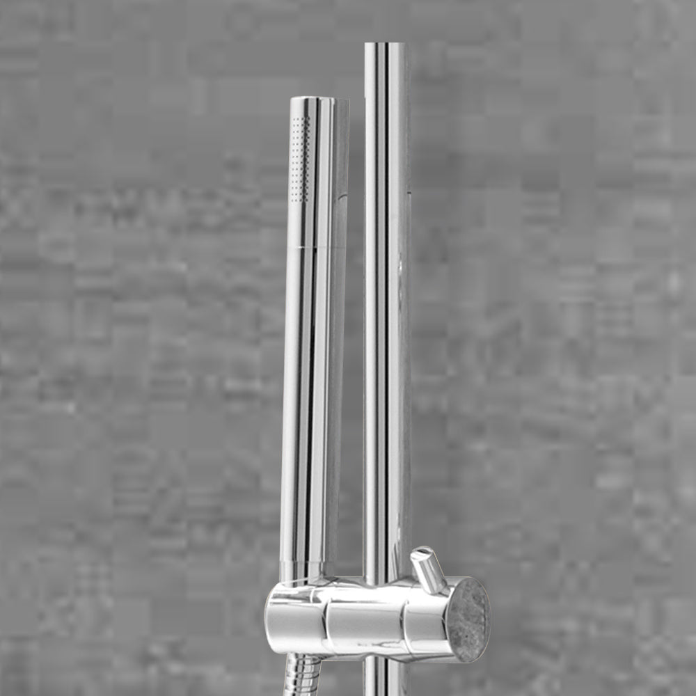 Juno Thermostatic Oil Rubbed Bronze Shower Systems with Round Shower Head