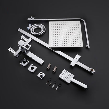 Juno New Bath Shower Mixer Chrome Bathroom Shower System