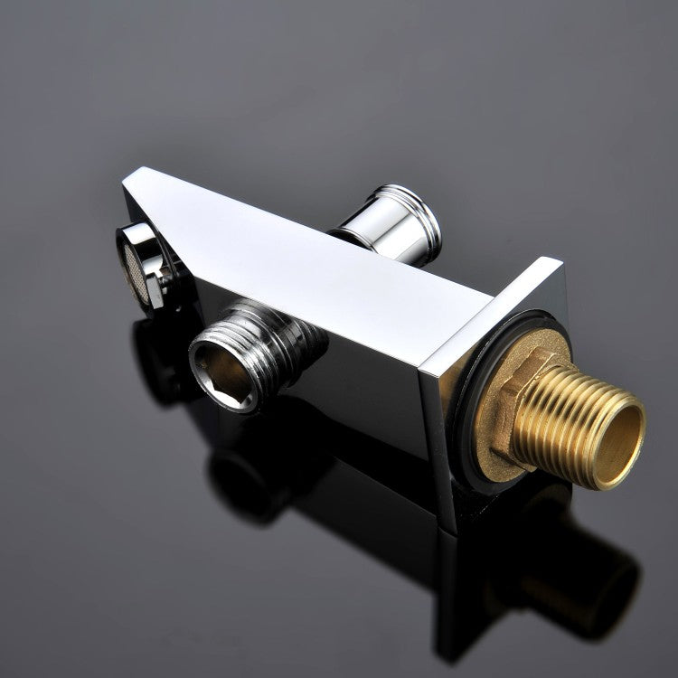 New Digital Display 12 inch Square Romantic Rain Shower