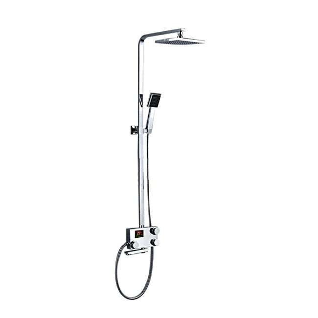 Shower Head Set Digital with Handheld Shower Mixer 
