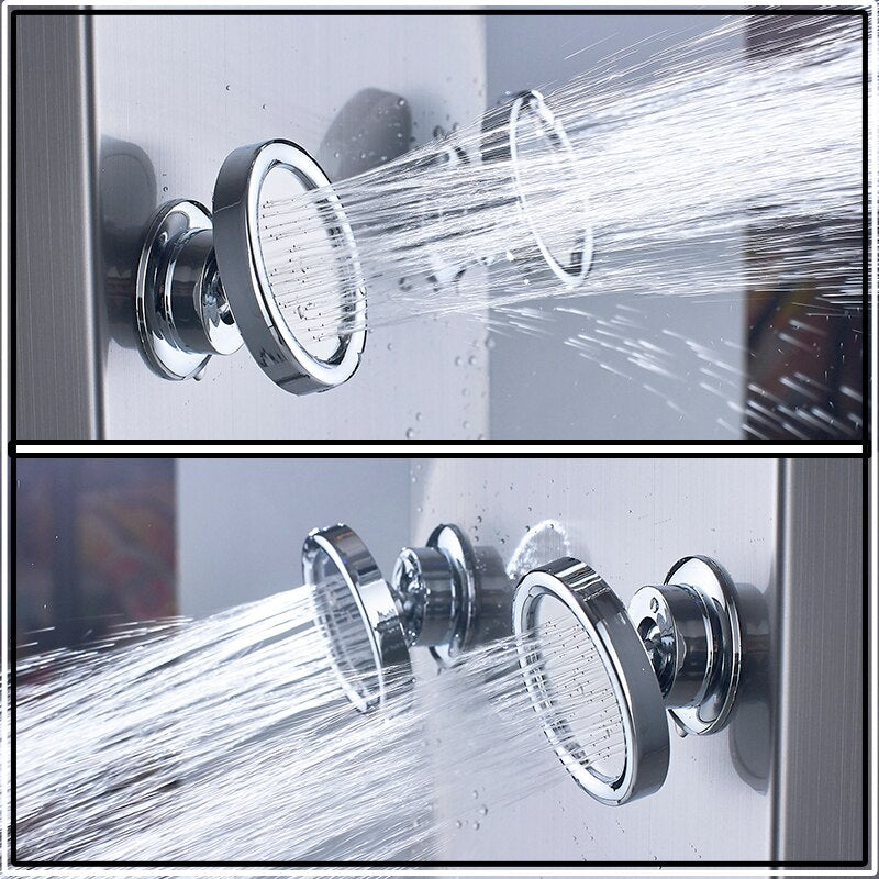 Juno Stainless Steel Thermostatic Shower Panel
