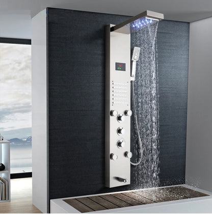Juno Hydrotherapy Massage Shower Panel