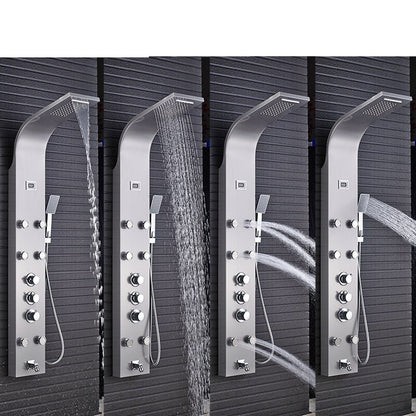 Juno Stainless Steel Thermostatic Shower Panel