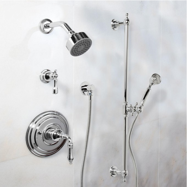 Shower Systems Chrome Finish