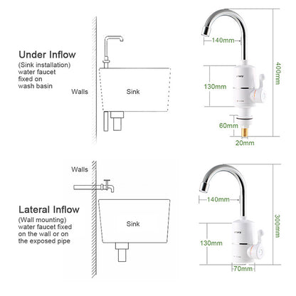 Simon Electric Water Heater Kitchen Faucet