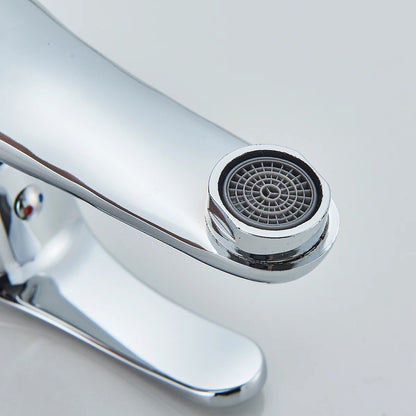 Single-Handle Basin Mixer Tap | Chrome Stainless Steel - image 6