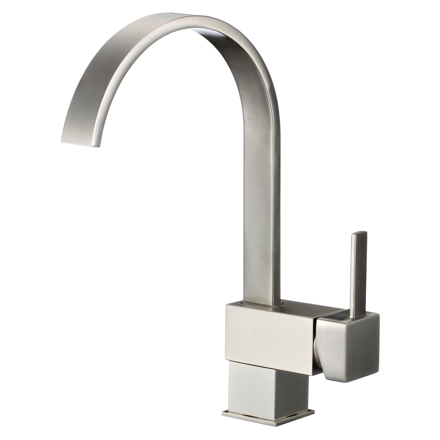 Single Handle Bathroom / Kitchen Waterfall Sink Faucet Bronze / Nickel Brushed / Polished Chrome