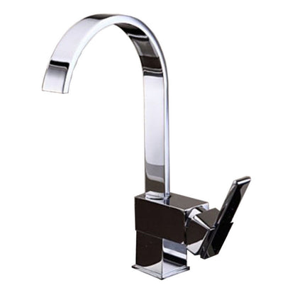 Single Handle Bathroom / Kitchen Waterfall Sink Faucet Bronze / Nickel Brushed / Polished Chrome