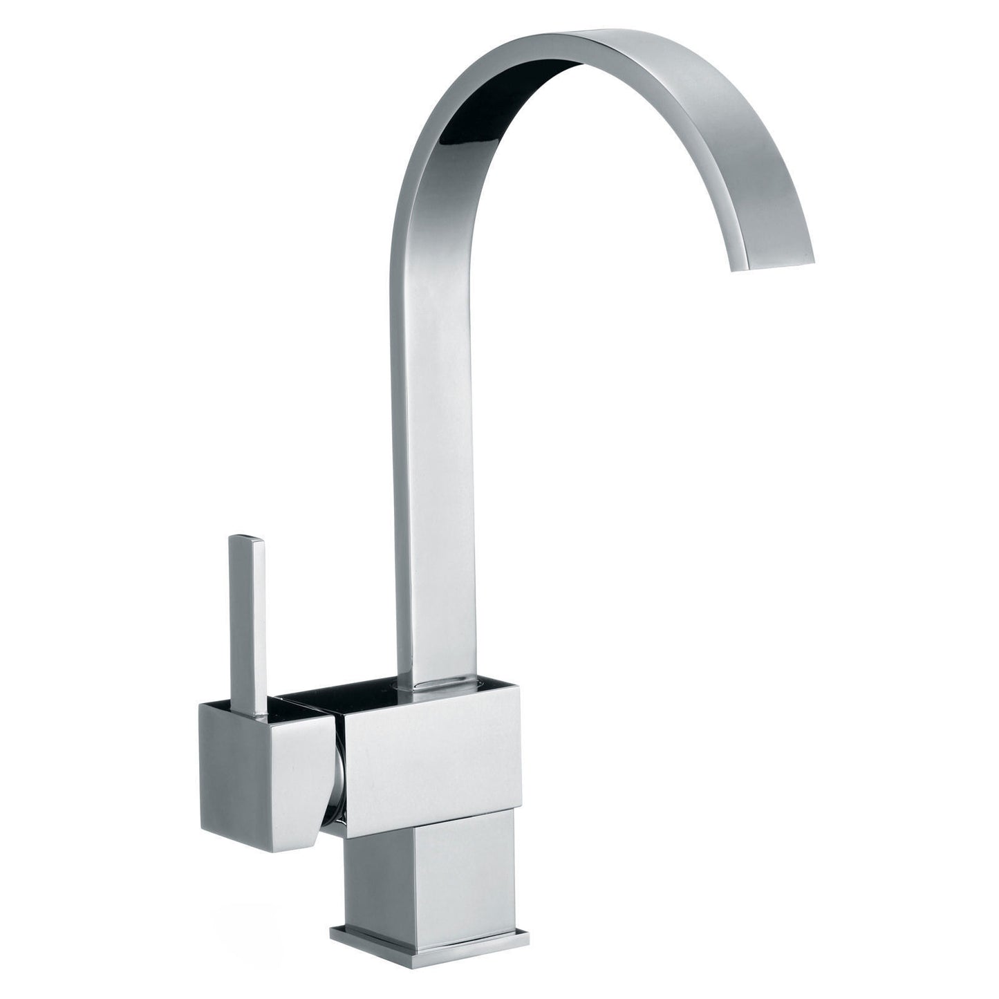 Single Handle Bathroom / Kitchen Waterfall Sink Faucet Bronze / Nickel Brushed / Polished Chrome