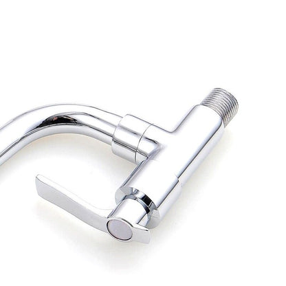 Juno JSM2550 Single Lever Wall Mount 360 Rotating Kitchen Sink Faucet