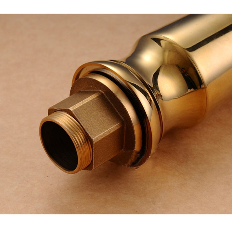 Single Handle Chrome Swan Bathroom Faucet