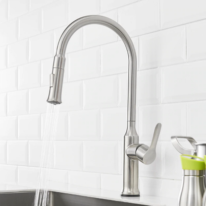 Smart Touch Inductive Kitchen Faucets Stainless Steel Single Handle Sink Mixer Tap