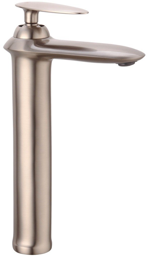 Sorrento Tall Brushed Nickel Bathroom Sink Vessel Faucet Mixer Tap