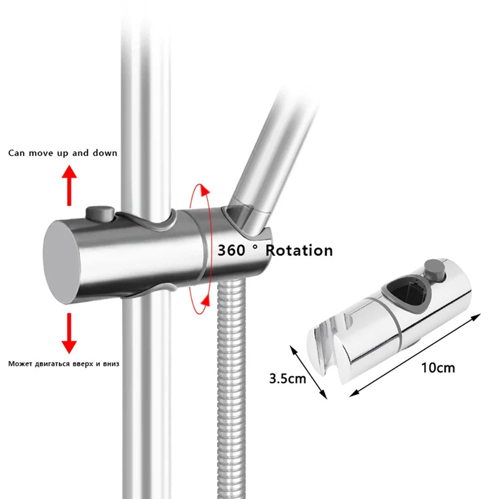 Split Rainfall Shower Column Set with Mixer Tap & Bathtub Faucet - image 4