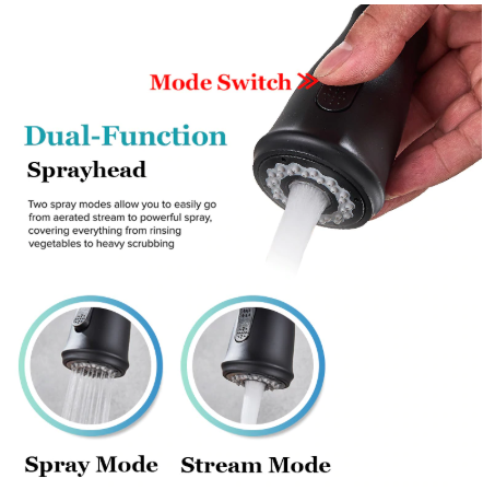 Stainless Steel Pull Out Sensor Touch Control Kitchen Faucet Mixer Tap