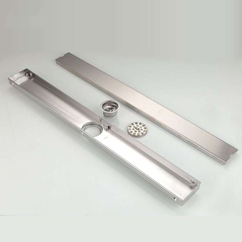 Brushed Nickel Smell Resistant Stainless Steel Drainage