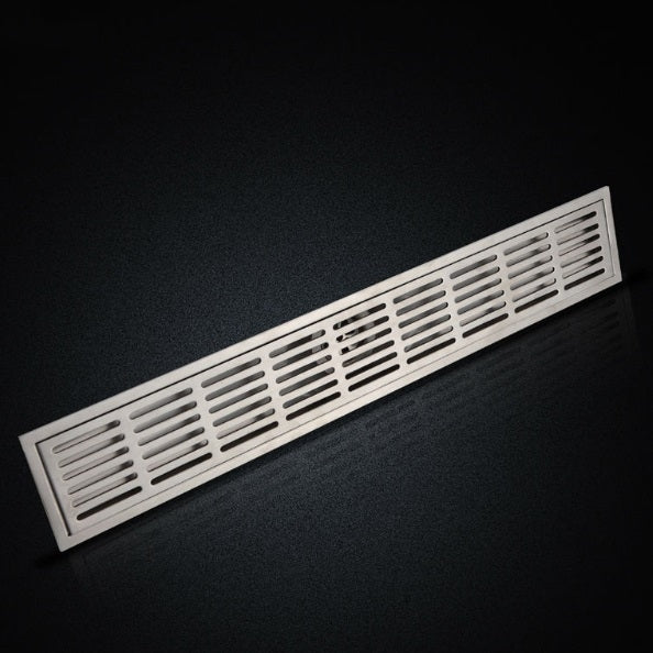 Stainless Steel Linear Bathroom Shower Horizontal Drain