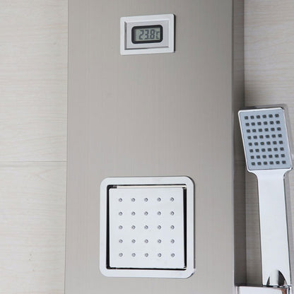 Stainless Steel Massage Bath Waterfall Wall Mounted Shower Tower