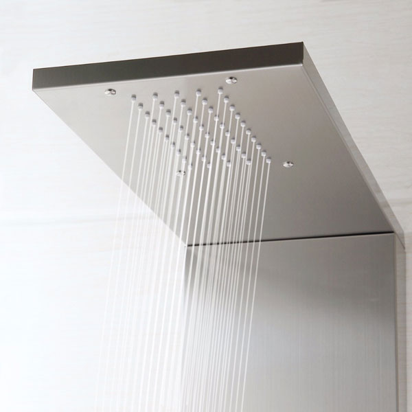 Stainless Steel Massage Bath Waterfall Wall Mounted Shower Tower 3