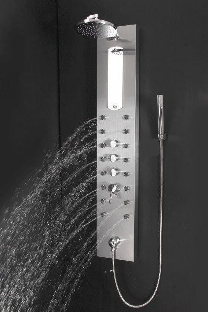 Stainless Steel Bathroom Rain Shower Panel