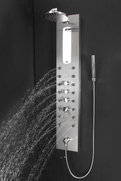 Stainless Steel Bathroom Rain Shower Panel