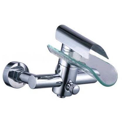 Stylish Wall Mounted Single Handle Bathroom Faucet