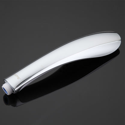 Stylish White Deck Bathtub Faucet with Handheld Arm Shower