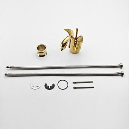 Gold Finish Bathroom Sink Faucet