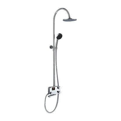 Juno Digital Display Rin Shower Head Set - Handheld Shower
