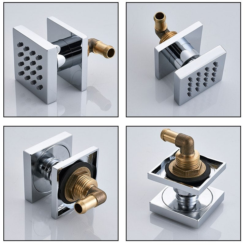 Thermostatic Multi Function Bathroom Shower with 6 SPA Jet Massage