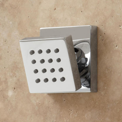 Thermostatic Rainfall Shower System with 3 Body Jets