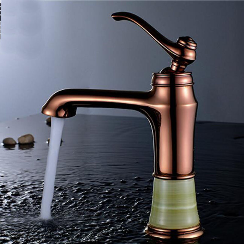 Finish Brass Bathroom Sink Faucet