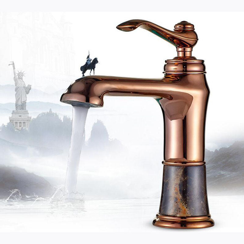 Finish Brass Bathroom Sink Faucet