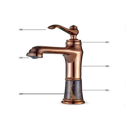 Finish Brass Bathroom Sink Faucet