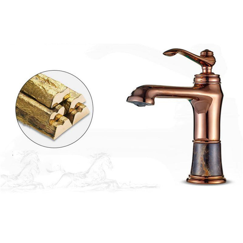Finish Brass Bathroom Sink Faucet
