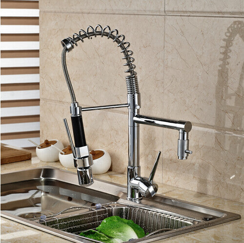 Two Spouts Sink Faucet