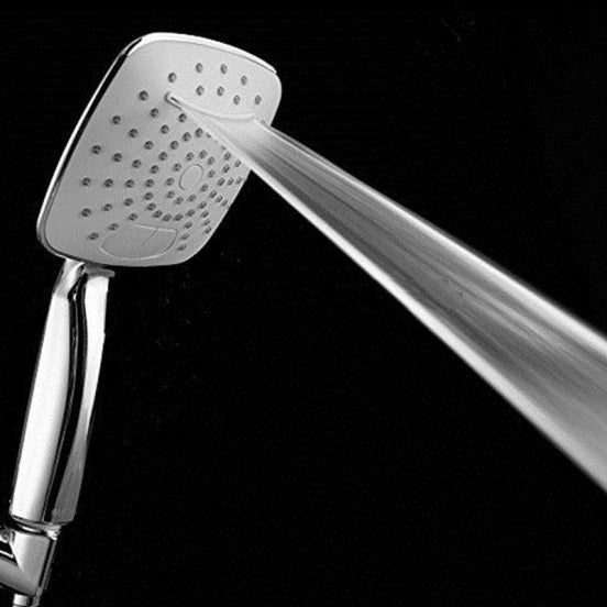 Wall Mount Chrome Finish Waterfall Rainfall Dual Square Head Shower Head