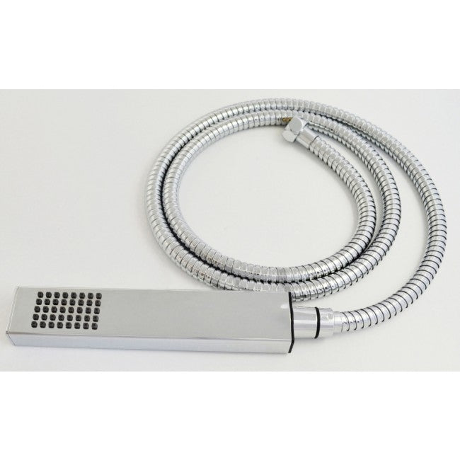 Juno 32" by 16" Amore Atomizing Swash And Rainfall Temperature Controlled LED Shower Head Shower System