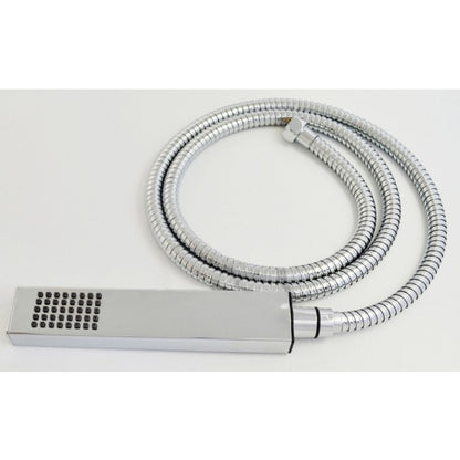 Juno 32" by 16" Amore Atomizing Swash And Rainfall Temperature Controlled LED Shower Head Shower System