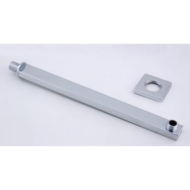 Verona Wall Mounted Chrome Finish Shower Set With Hand Held Shower And Triple Handle Mixer