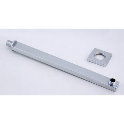 Verona Wall Mounted Chrome Finish Shower Set With Hand Held Shower And Triple Handle Mixer