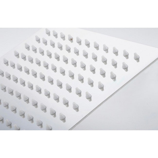 Verona Wall Mounted Chrome Finish Shower Set With Hand Held Shower And Triple Handle Mixer