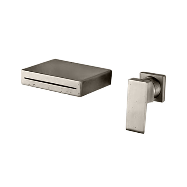 Brushed Nickel Bathroom Vessel Sink Faucet